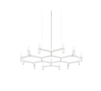 Nemo Crown Plana Minor Kronleuchter, blanc