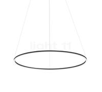 Nemo Ellisse Suspension LED schwarz - downlight - 96 cm Ce luminaire comporte des modules à LED prémontés de classes énergétiques A A++, A+, A