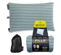 Nemo Equipment Fillo Oreiller de randonnée et de Camping - Limon rayé - Taille Unique