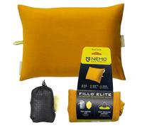Nemo Fillo Elite Oreiller Gonflable Ultra léger pour Voyage, randonnée et Camping, Mangue/Citron