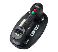 Nemo GRABO PRO-Lifter-20 Ventouse électrique avec fonction marche/arrêt automatique et affichage numérique 1 pile pour bois, cloison sèche, granit, verre, carrelage, porcelaine, Noir