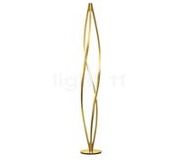 Nemo In the Wind Lampadaire LED doré - 2.700 K Ce luminaire comporte des modules à LED prémontés de classes énergétiques A A++, A+, A