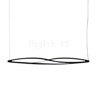 Nemo In the Wind Suspension Horizontal noir - 2.700 K Ce luminaire comporte des modules à LED prémontés de classes énergétiques A A++, A+, A