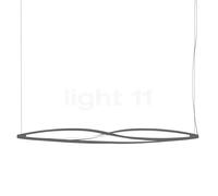 Nemo In the Wind Suspension Horizontal titane, 3.000 K Ce luminaire comporte des modules à LED prémontés de classes énergétiques A A++, A+, A