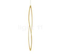 Nemo In The Wind Suspension Vertical doré - 3.000 K Ce luminaire comporte des modules à LED prémontés de classes énergétiques A A++, A+, A
