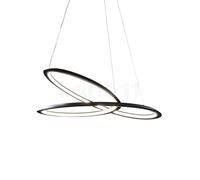 Nemo Kepler Suspension LED schwarz - 84 cm - downlight , Vente d'entrepôt, neuf, emballage d'origine Ce luminaire comporte des modules à LED prémontés de classes énergétiques A A++, A+, A