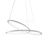 Nemo Kepler Suspension LED weiß - 110 cm - downlight Ce luminaire comporte des modules à LED prémontés de classes énergétiques A A++, A+, A