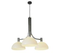 NEMO lampe à suspension AS43C (Chrome - Métal et verre opale)
