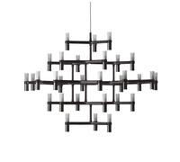 NEMO lampe à suspension CROWN MAJOR (Noir mat - Aluminium)