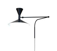 NEMO lampe murale applique LAMPE DE MARSEILLE (Black grey RAL 7021 - Mtal)