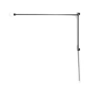 Nemo - Potence Pivotante Applique Murale Black Lighting