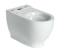Nemo Spring Cascata cuvette WC à poser à réservoir apparent 66,5x41x36cm sans rebord de rinçage hauteur d''assise 65cm porcelaine blanc HAR20AWHA