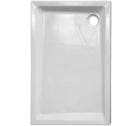 Nemo Spring Horus receveur de douche 140x100x4.5cm évacuation D90 sans jeu de pieds acrylique blanc 122123