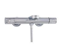 Nemo Spring Mitigeur de baignoire thermostatique montage mural sans garniture de douche chrome GL62106CR