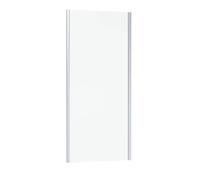 Nemo Start profi paroi latérale 87x195cm encastrée taille 87 89cm verre de sécurité transparent 5mm chrome LXR90G