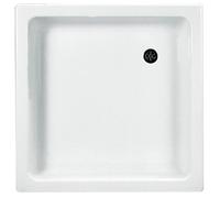 Nemo Start StratosH receveur de douche acrylique 90x90x15cm évacuation D52 blanc épaisseur 4 mm 122003