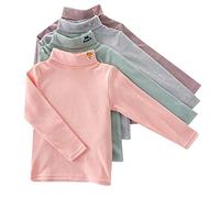 Nemopter T-Shirt À Manches Longues - Fille Lot de 3 Tee-Shirts À Manches Longues Infant-and-Toddler-t-Shirt-Sets Fille (Lot de 4)