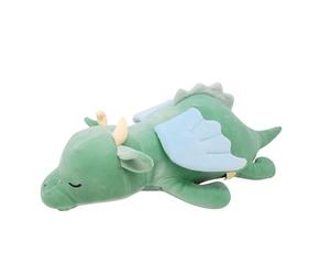 Nemu Nemu Animals - Grosse Peluche Kawaii Dragon - Grande Peluche Animaux Extra Douce et Douillette - Conçu au Japon - Taille L - 53 cm - Coussin Kawaii Douillet
