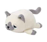 NEMU NEMU Peluche - Leo le Chat Birman - Coussin à câliner - Ultra doux - Taille S - 11 cm