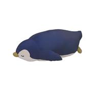 NEMU NEMU Peluche Pingouin Geant - Doudou Pingouin Bebe et Enfant Eskimo - Coussin à câliner - Ultra doux - Taille L - 47 cm