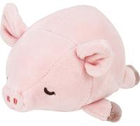 NEMU NEMU Peluche - Pinkie le Cochon - Coussin à câliner - Ultra doux - Taille S - 11 cm
