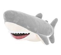 Liv Heart Peluche NEMU NEMU Zap le Requin gris – Coussin à câliner ultra-doux L 53 cm