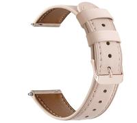 NEMUALL Bracelet en Cuir 20mm 18mm, Élégant Bracelets de Montres avec Boucle en Or Rose/Noir/Argent, Libération Rapide Bandes de Remplacement pour Femmes