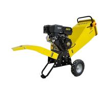 Nemura Broyeur vegetaux et branches thermique 420cc - Série Lourde - Capacité 100mm - Double Système de Broyage - Bouton d'arrêt de sécurité - Qualité Professionnelle - Marque Française