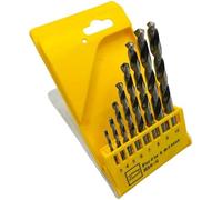 Nemura Coffret de 8 Forets à Métaux HSS-G - Lot de Mèches pour Perceuse - Embouts de Différentes Tailles - avec Boîte de Rangement - Outillage Résistant - Marque Française