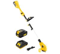 NEMURA Coupe-bordure 40V Brushless 25 cm + Batterie 2Ah et Chargeur Rapide