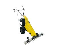 Nemura Motofaucheuse Thermique Tractée 173cc - Coupe de 87cm - Utilisation sans Effort - Qualité Professionnelle - Marque Française