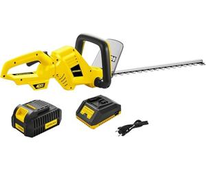 Nemura Taille-Haie Électrique 40V 1 Batterie 2Ah Compatible - Longueur de Coupe 56cm - Moteur Brushless - Chargeur Rapide - Appareil sans Fil Confortable - Marque Française