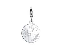 Nenalina Pendentif 'Blume Wordings' argent, Taille One Size