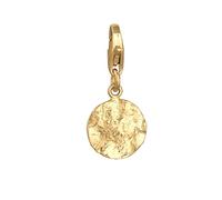 Nenalina Pendentif en forme de disque avec mousqueton en argent 925