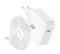 NENASEW 65W USB C Chargeur Compatible avec Macbook Pro/Air 2020 2019 2018 2017 Lenovo ThinkPad HP Dell ASUS Samsung Huawei Matebook Xiaomi Acer Chromebook, Ordinateur Portable Alimentation Type C