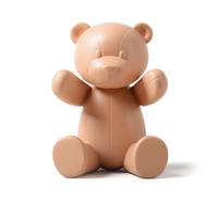 NENBOLEC Ours Statue Figurine Moderne Sculpture Décor Animal Arts Cadeau Maison Décoration Résine Ornament Brun 21cm