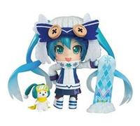 Nendoroid No. 570 Character Vocal Series 01 Hatsune Miku: Snow Miku Snow Owl Ver. [Import Japonais]