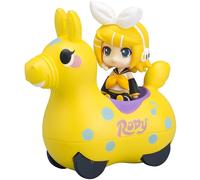 Nendoroid Plus: Hatsune Miku X Cuterody - Gekisou! Pull Back Car: Kagamine Rin & Cuterody (Lemon) Non-Scale Pvc Painted Complete Figure [Import Japonais]