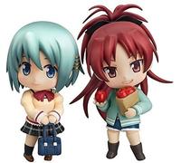 Nendoroid Sayaka Miki: School Uniform Ver. And Kyoko Sakura: Private Ver. Set (Exclusive To Wonder Festival 2014 [Summer] And Good Smile Online Shop) [Import Japonais]