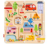 Nene Toys Jeu Magnétique pour Enfant - Labyrinthe Magnétique 2+ Ans - Jouet Voyage Voiture/Avion - Busy Board Enfant - Apprentissage Montessori, Motricité Fine & Coordination Oeil-Main, sans Écran