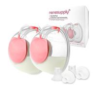 Nenesupply Bonnets de collection mains libres compatibles avec les tire-lait Spectra S1 S2 9 Plus - Brides en silicone de 24 mm - Brides de rechange pour pompes Spectra