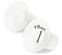 Nenesupply Insert de bride de 15 mm compatible avec Elvie Flange Reducer 24 mm Breastshield à 15 mm. Remplacez les inserts Elvie Inserts compatibles avec les pièces de pompe Elvie