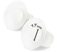 Nenesupply Insert de bride de 17 mm compatible avec Elvie Flange Reducer 24 mm Breastshield à 17 mm. Remplacez les inserts Elvie Inserts compatibles avec les pièces de pompe Elvie