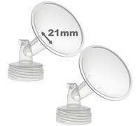 Nenesupply Lot de 2 brides de 21 mm compatibles avec la pompe Spectra S2 Spectra S1 Spectra 9 Plus Pièces de rechange pour pompe Spectra Bride fabriquée par Nenesupply Pièces non originales Spectra S2