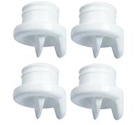 Nenesupply Lot de 4 valves à bec de canard compatibles avec les pompes Medela et Avent - Pièces non originales Medela - Fonctionne avec la pompe Medela Symphony - Remplace la membrane de valve Medela