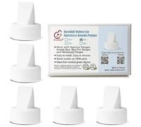 NeneSupply Lot de 5 valves à bec de canard Convient pour Medela Breastshields et NeneSupply Une valve en bec de canard remplace la valve Medela et la membrane.