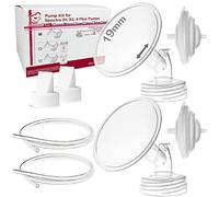 Nenesupply Pièces de pompe compatibles avec Spectra S2 Spectra S1 Spectra 9 Plus pour tire-lait Spectra Bride Valve tube de protection anti-retour Pièces non originales Spectra Brige Spectra Valve et tube