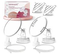 Nenesupply Pièces de pompe compatibles avec Spectra S2 Spectra S1 Spectra 9 Plus pour tire-lait Spectra Bride Valve tube de protection anti-retour Pièces non originales Spectra Brige Spectra Valve et tube