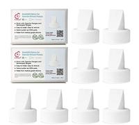 Nenesupply Pièces de pompe compatibles pour Spectra S1 Accessoires Spectra S2 9 Plus Pompe à lait non originale Spectra S2 accessoires 8pc White