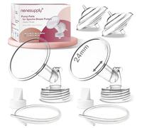 Nenesupply Pièces de pompe compatibles pour Spectra S2 Spectra S1 Spectra 9 Plus - Valve à bride pour tire-lait - Protection anti-retour - Pièces non originales Spectra - Flange 24 mm (M))